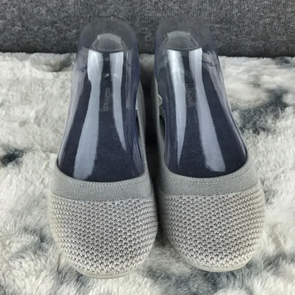 Allbirds Women's Tree Breezers Gray‎ Knit Flats Size 9